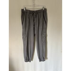 Cloth & Stone Anthropology Pants Trousers Medium Gray Cargo